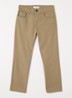 Slim fit chino met steekzakken - Khaki