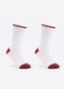 Sokken met logoborduring in 2-pack - Rood