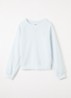 Meet and Greet sweater met logo - Lichtblauw