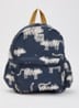 Andreas rugzak met print - Donkerblauw