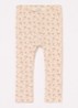 NBFGago ribgebreide legging in  katoenblend - Lichtroze