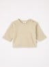 NBMIlondon Rea sweater met kangoeroezak - Beige