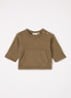NBMIlondon Rea sweater met kangoeroezak - Lichtbruin