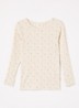 NMFGago longsleeve met print - Creme