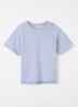 NMMDolan T-shirt met borstzak - Staalblauw