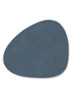 Nupo onderzetter van leer - Donkerblauw