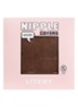 Nipple cover in 5-pack - Donkerbruin