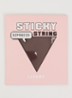 Sticky plak string - Donkerbruin