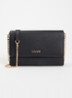 Crossbodytas met logo - Zwart