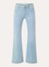 High waist flared jeans met medium wassing - Lichtblauw