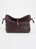 Medium Riccy schoudertas met afneembare schouderriem - Aubergine