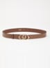 Riem van leer - Bruin