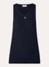Tanktop met logo - Donkerblauw