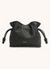 Flamenco Mini clutch van kalfsleer - Zwart