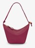 Hammock Hobo schoudertas van kalfsleer - Bordeauxrood