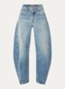 Aliana high waist wide leg jeans met donkere wassing - Jeans