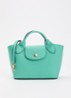 Épure crossbodytas XS van leer met afneembare schouderriem - Mint