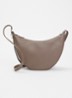 Le Foulonné crossbodytas S van leer - Zand