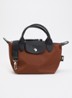Le Pliage Energy handtas XS met leren details - Bruin