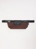 Le Pliage Energy heuptas M van canvas met leren details - Donkerbruin