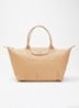 Le Pliage One handtas L met leren details - Beige