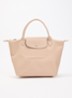 Le Pliage One handtas S met leren details - Beige