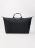 Le Pliage One reistas XL met leren details - Zwart