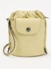 Le Pliage Xtra crossbodytas van leer - Groen