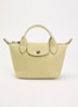 Le Pliage Xtra handtas XS van leer - Lichtgroen