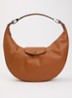 Le Pliage Xtra schoudertas van leer - Cognac