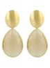 Framed Drop L Rae oorstekers - Beige
