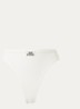 Lima string met logo en ribstructuur - Gebroken wit