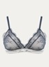 Love Lace bralette van kant - Donkerblauw