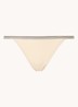Roomservice string met kant - Beige