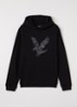 Hoodie met logoprint - Zwart