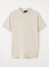 Polo in linnenblend - Beige