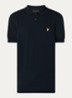 Regular fit polo met logo - Donkerblauw
