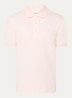 Regular fit polo met logo - Lichtroze