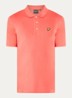 Regular fit polo van  piqué katoen met logo - Koraal