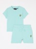 Set van T-shirt met korte joggingbroek 2-delig - Mint