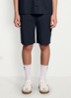 Straight fit korte broek - Donkerblauw