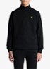 Sweater met halve rits - Zwart