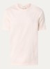 T-shirt met logo - Zalmroze