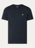 T-shirt met merkembleem - Donkerblauw
