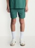 Zwemshorts met logoborduring - Groen