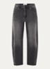 Dakota high waist balloon fit jeans met steekzakken - Grijs