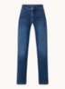 Dream high waist wide leg jeans met steekzakken - Indigo