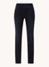 Dream mid waist flared jeans met stretch - Donkerblauw