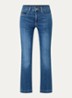 Dream mid waist flared jeans met stretch - Lichtblauw