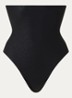 Maxi Sexy high waisted corrigerende string met panterprint - Donkerblauw